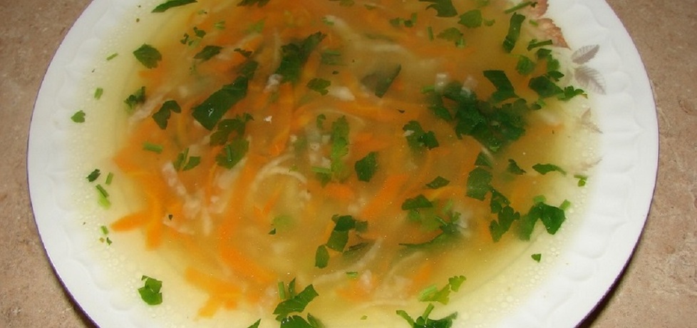 Szybka zupa z dodatkiem kaszy (autor: motorek)