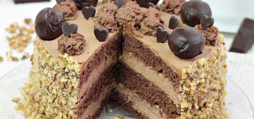 Tort mocno czekoladowy (autor: mysza75)