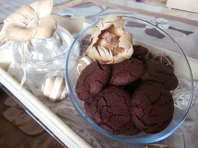 Bardzo kakaowe ciasteczka