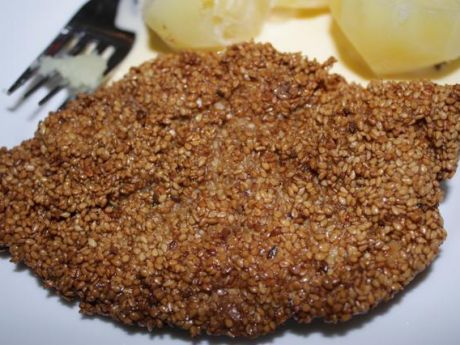 Przepis  filet z kurczaka w sezamowej panierce przepis