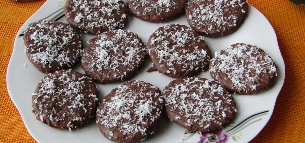 Ciasteczka kakaowe w polewie czekoladowej (autor: katarzyna59 ...
