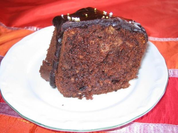 Przepis  ciasto kakaowo-bakaliowe przepis
