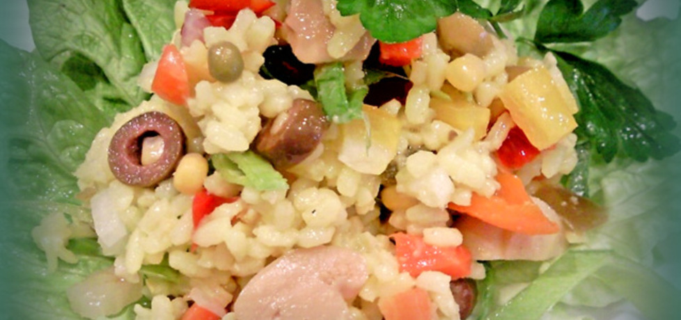 Sałatka ryżowa z marynowanymi warzywami (autor: cris04 ...