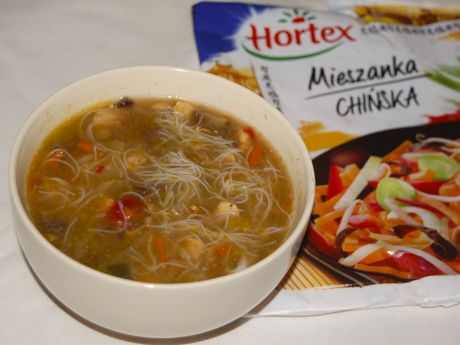 Przepis  zupa chińska  chińczyk domowy przepis