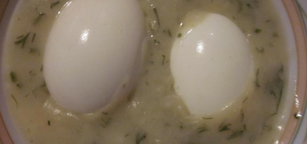 Jajka w sosie koperkowym (autor: iwa643)