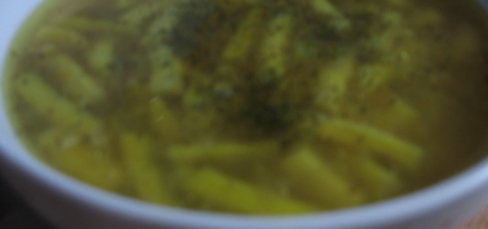 Zupka z fasolki szparagowej na rosole (autor: jolantaps ...