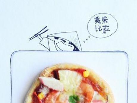 Przepis  orientalne mini pizze przepis