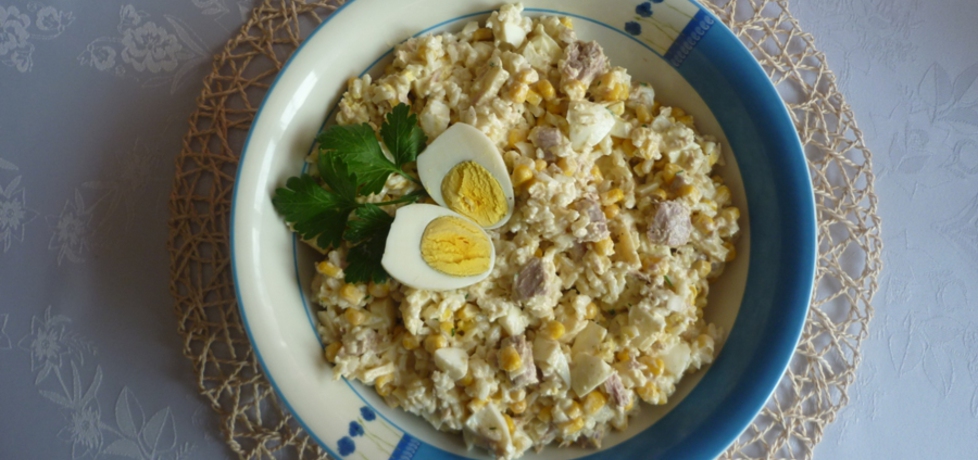Sałatka ryżowa z tuńczykiem (autor: renatazet)