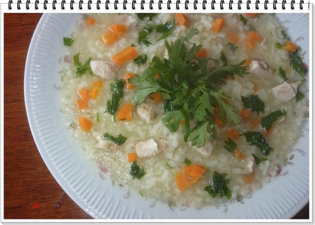 Przepis  ryżowa zupa eli przepis
