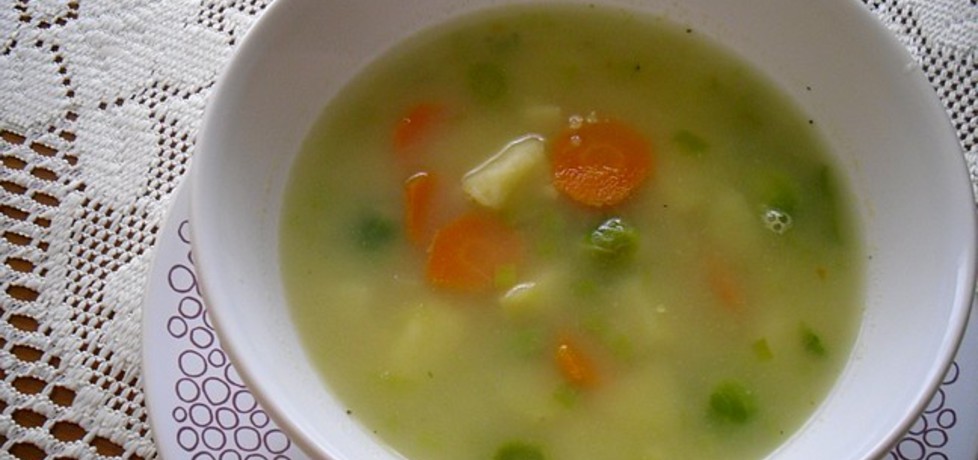 Jarzynowa zupa z kaszą jaglaną (autor: mysiunia)