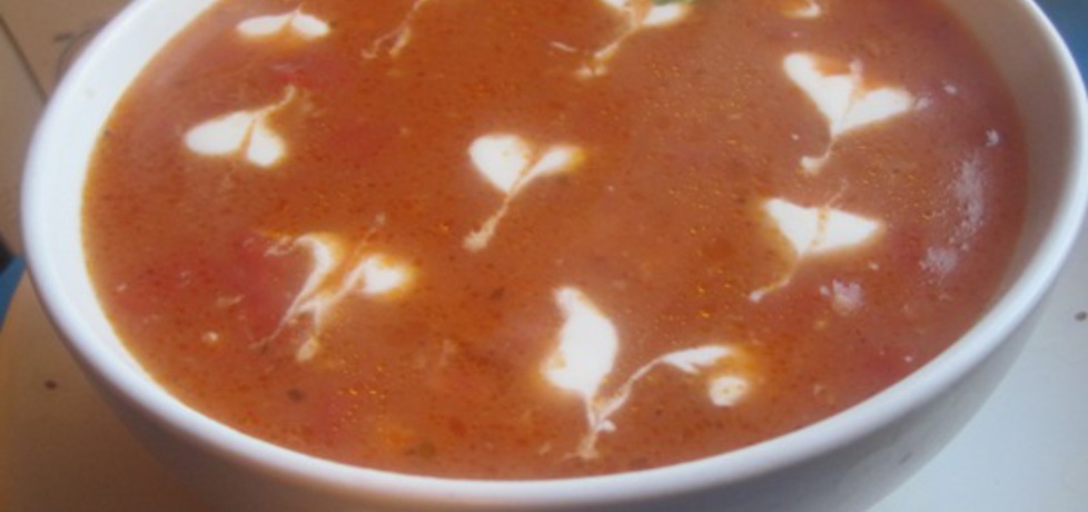 Zupa pomidorowa z pomidorami z puszki (autor: jolantaps ...