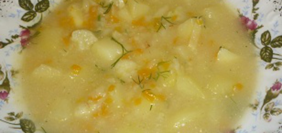 Zupa kalafiorowa z warzywami (autor: wafelek2601 ...
