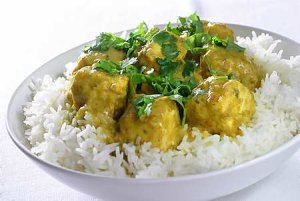 Curry z ryby maślanej  prosty przepis i składniki