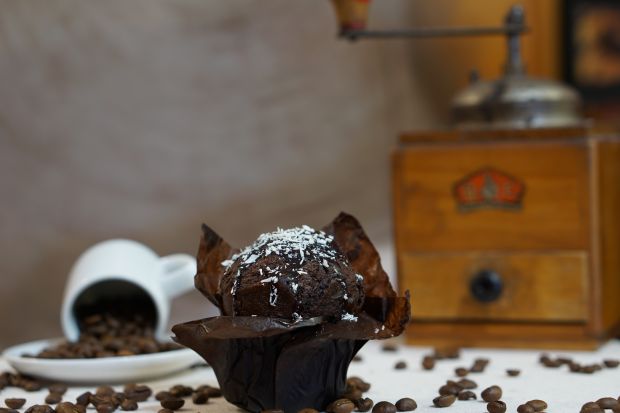 Przepis  muffiny czekoladowo-kawowe przepis