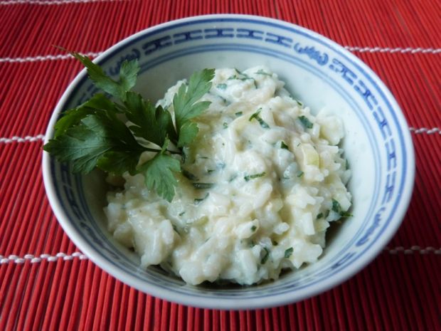Przepis  ryż z cebulą do obiadu przepis