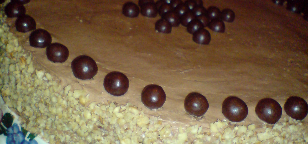 Tort orzechowy z masa kakaową (autor: patryska76 ...