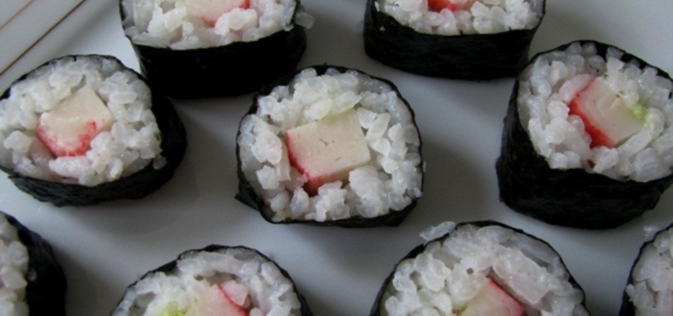 Sushi mini maki z krabem (autor: panimisiowa)