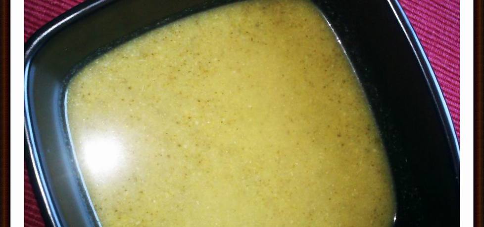Kwaśna zupa-krem z brokułów (autor: sylwiasl)