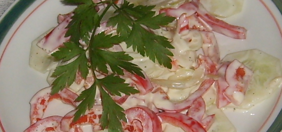 Sałatka pomidorowa (autor: katarzynka455)