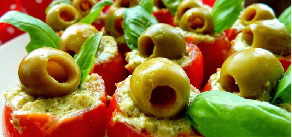 Pomidorki z ricottą i pesto (autor: pobitegarybarbary ...