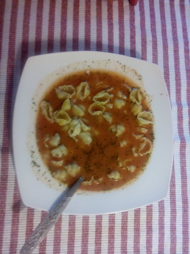 Przepis  zupa pomidorowa na indyku przepis