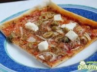 Przepis  pizza a la grecja przepis