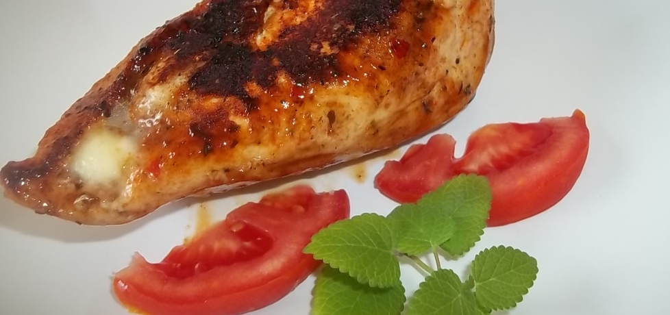 Pierś z kurczaka z mozzarellą w sosie chili (autor: beatris ...
