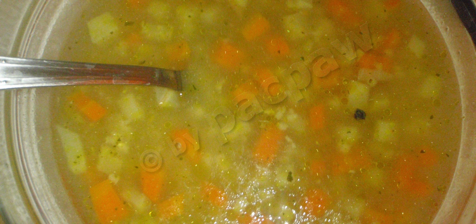 Zupa krupnik na rosole drobiowym (autor: pacpaw)