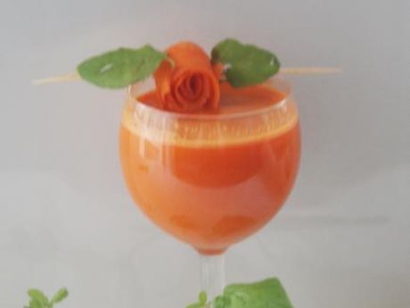 Przepis  sok marchewkowy z miodem przepis