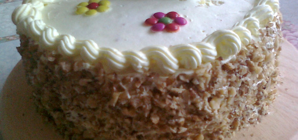 Waniliowy tort urodzinowy (autor: katarzyna59)
