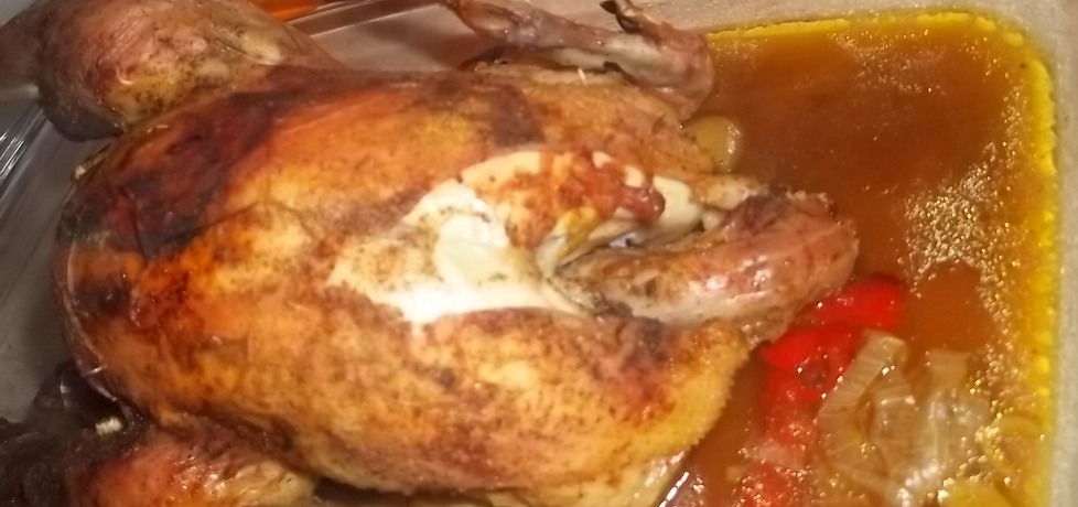 Kurczak pieczony w rękawie z warzywami (autor: gosia1988 ...