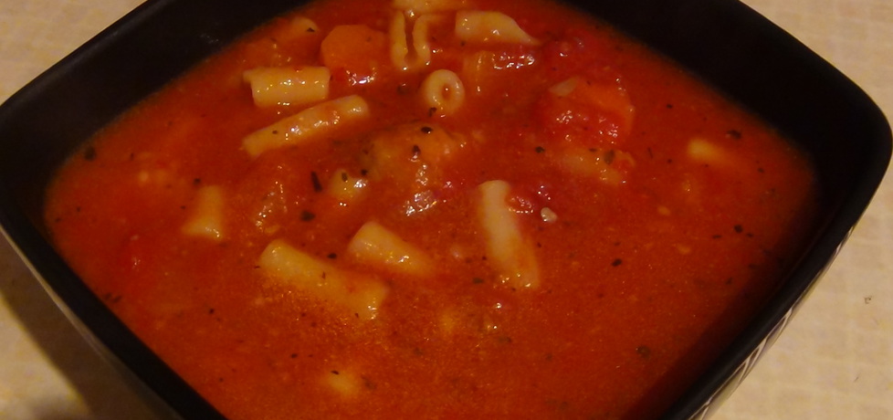Zupa pomidorowa z parmezanowymi klopsikami (autor: aga20 ...