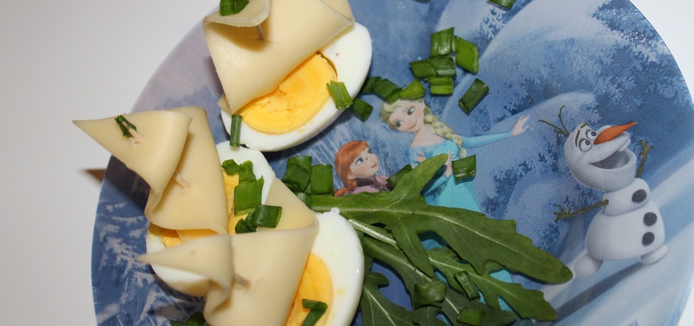 Żaglówki z jajka i sera (autor: mama-niejadka)