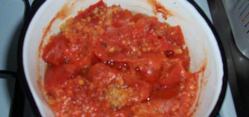 Pomidory smażone z czosnkiem na zimę (autor: ewelinapac ...
