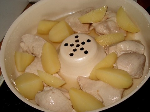 Ekspresowy kurczak z ziemniakami
