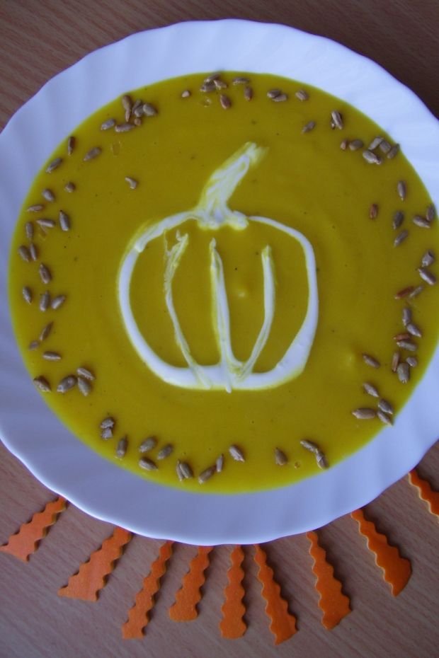 Przepis  zupa z dyni i pomarańczy przepis