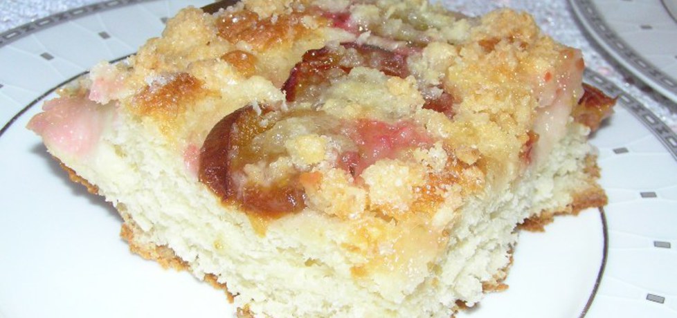 Ciasto drożdżowe ze śliwkami (autor: magdalenamadija ...