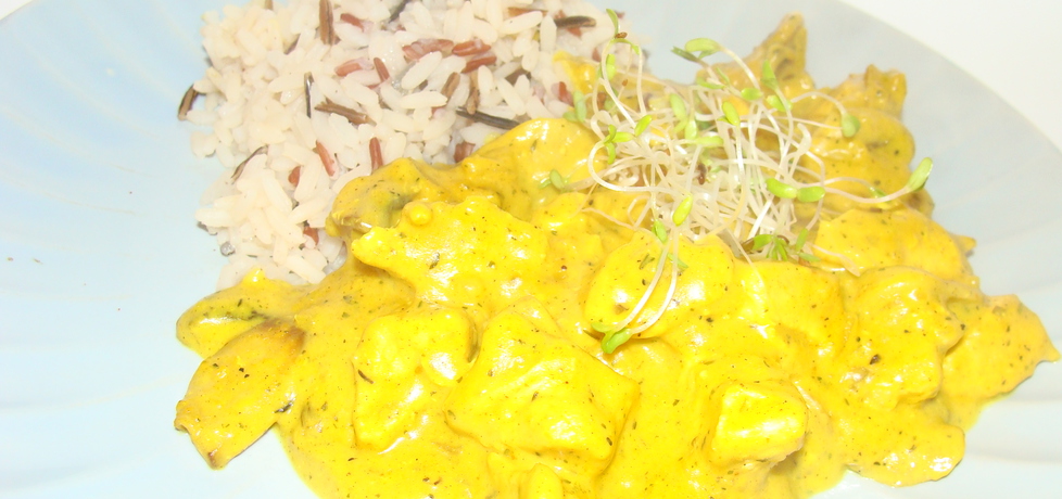 Filet z pieczarkami w curry (autor: paulina2157)