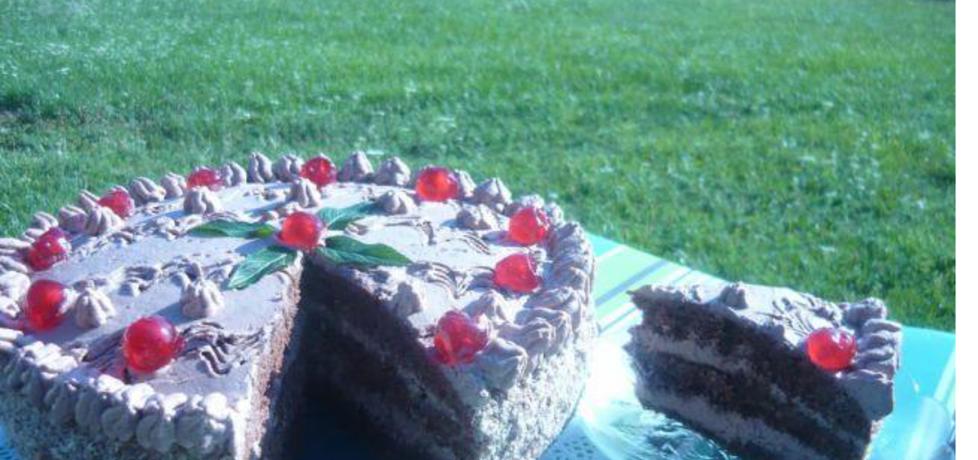 Tort śmietanowo czekoladowy (autor: danusia19671 ...