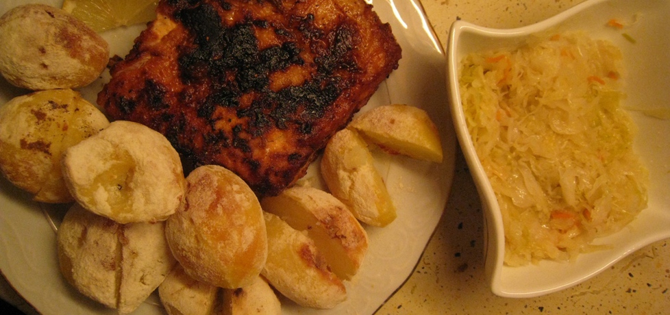 Łosoś pieczony z ziemniakami (autor: magda60)