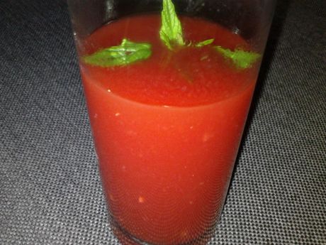 Przepis  napój porzeczkowo-pomidorowy przepis