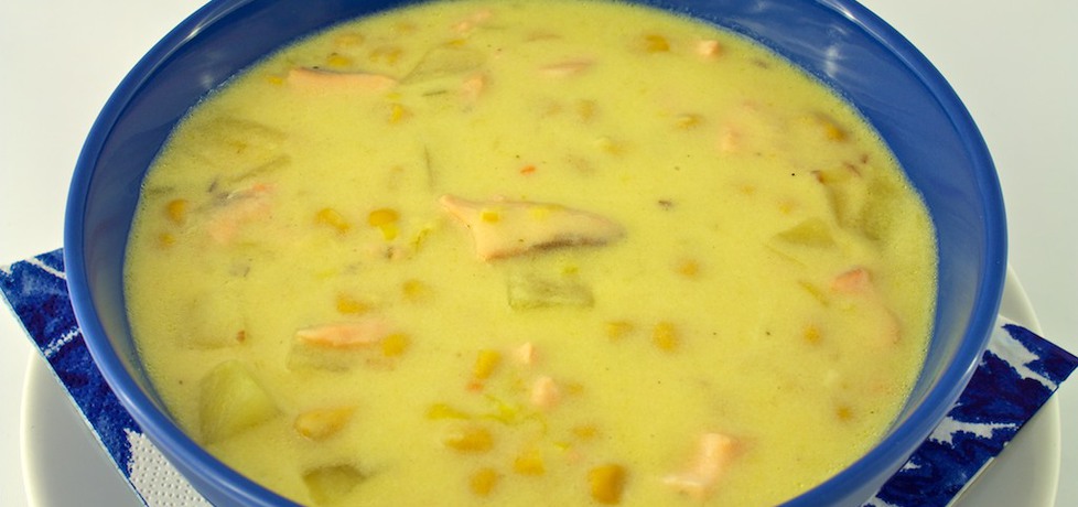 Kremowa zupa z łososia (autor: emeslive)