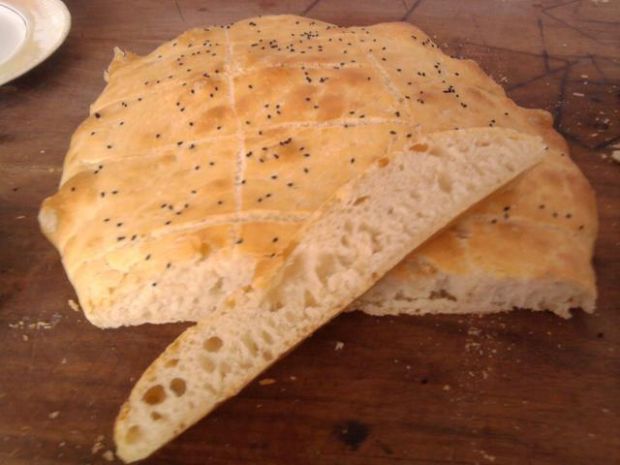 Przepis  chleb turecki (pide  chleb placek) przepis