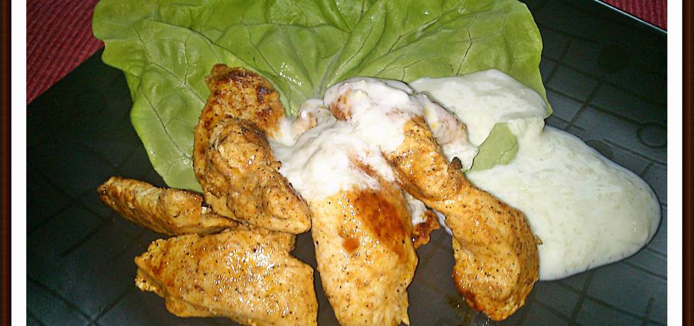 Dietetyczny kebab z kurczaka z sosem tzatzyki (autor: sylwiasl ...