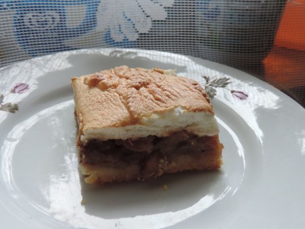 Ciasto z rabarbarem i truskawkami