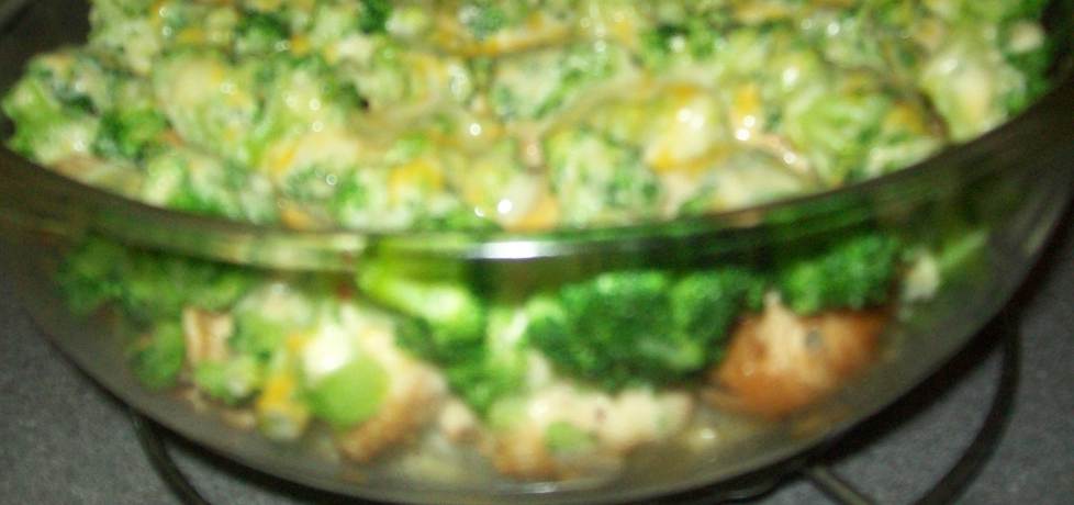 Zapiekanka ziemniaczano brokułowa z kurczakiem (autor: emme ...