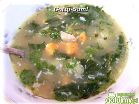 Przepis  wegańska zupa z rzepy i batatów przepis