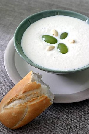 Zupa migdałowa  prosty przepis i składniki