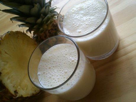 Przepis  koktajl kokosowo  ananasowy przepis