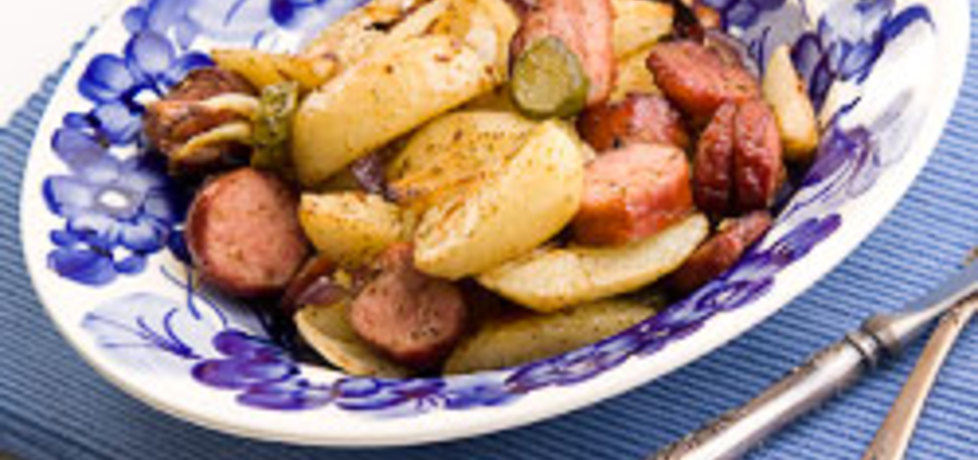Ziemniaki z kiełbasą i cebulą (autor: kulinarny